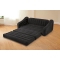Раскладной велюровый диван-трансформер 2в1 Intex 193х231х71 см (68566)