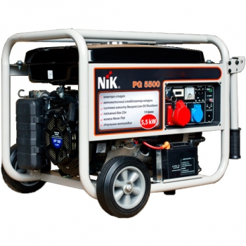 Бензиновый генератор NiK PG 5500